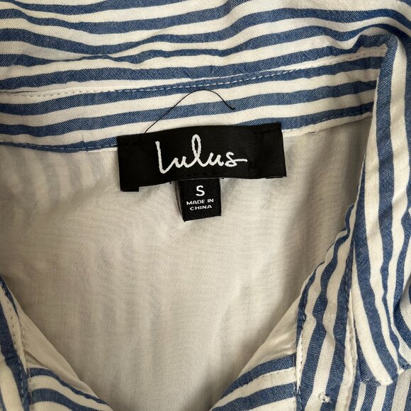 Lulus Striped Dress - Picture 2 of 2